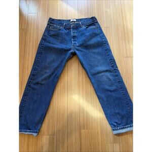 Levis 501 Jeans Mens 36 Straight Leg Button Fly